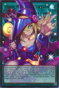 Dark Magical Curtain (Extended Art) - Magnificent Monsters (MAMO) #MAMO-EN003 - Ultra Rare YuGiOh Trading Card