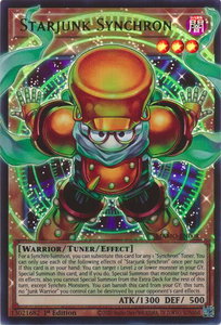 Starjunk Synchron (Extended Art) - Magnificent Monsters (MAMO) #MAMO-EN008 - Ultra Rare YuGiOh Trading Card
