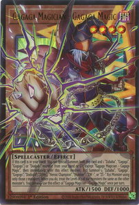 Gagaga Magician - Gagaga Magic (Extended Art) - Magnificent Monsters (MAMO) #MAMO-EN011 - Ultra Rare YuGiOh Trading Card