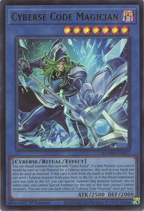 Cyberse Code Magician - Magnificent Monsters (MAMO) #MAMO-EN017 - Ultra Rare YuGiOh Trading Card