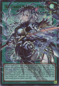 Sky Striker Mobilize - Linkage! (Extended Art) - Magnificent Monsters (MAMO) #MAMO-EN020 - Ultra Rare YuGiOh Trading Card