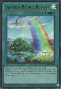 Rainbow Bridge Bifrost - Magnificent Monsters (MAMO) #MAMO-EN023 - Ultra Rare YuGiOh Trading Card
