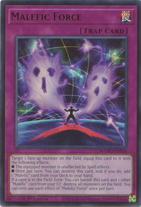 Malefic Force - Magnificent Monsters (MAMO) #MAMO-EN024 - Ultra Rare YuGiOh Trading Card