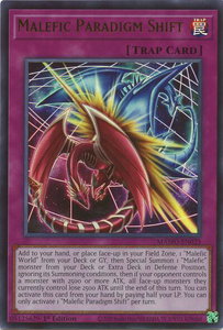 Malefic Paradigm Shift - Magnificent Monsters (MAMO) #MAMO-EN025 - Ultra Rare YuGiOh Trading Card