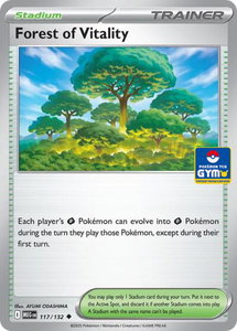 Forest of Vitality - 117/132 (GYM) - Southeast Asia Exclusives (SEA) #117/132 - Promo Pokémon Trading Card