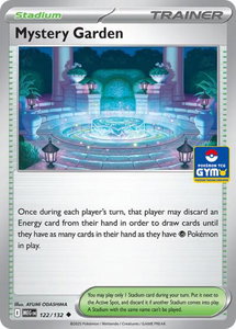 Mystery Garden - 122/132 (GYM) - Southeast Asia Exclusives (SEA) #122/132 - Promo Pokémon Trading Card