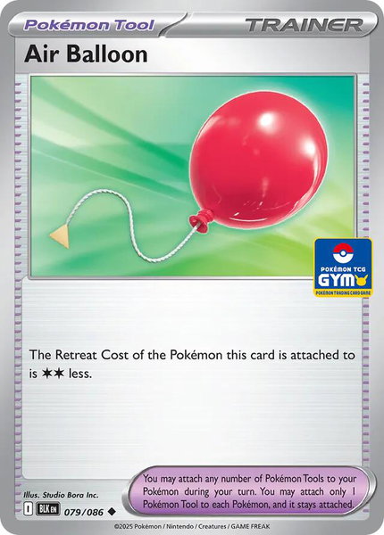 Air Balloon - 079/086 (GYM) - Southeast Asia Exclusives Pokémon trading card