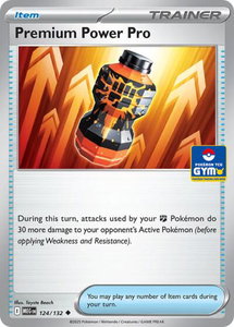 Premium Power Pro - 124/132 (GYM) - Southeast Asia Exclusives (SEA) #124/132 - Promo Pokémon Trading Card
