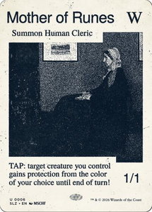 Mother of Runes (0006) - Secret Lair x MSCHF: The Zeta Set (SLZ) #6 - Uncommon Magic: The Gathering Trading Card