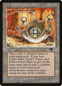 Urza's Mine (Clawed Sphere) - Antiquities (ATQ) #83c - Common Magic: The Gathering Trading Card