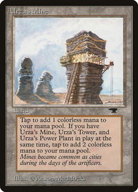 Urza's Mine (Tower) - Antiquities (ATQ) #83d - Uncommon Magic: The Gathering Trading Card