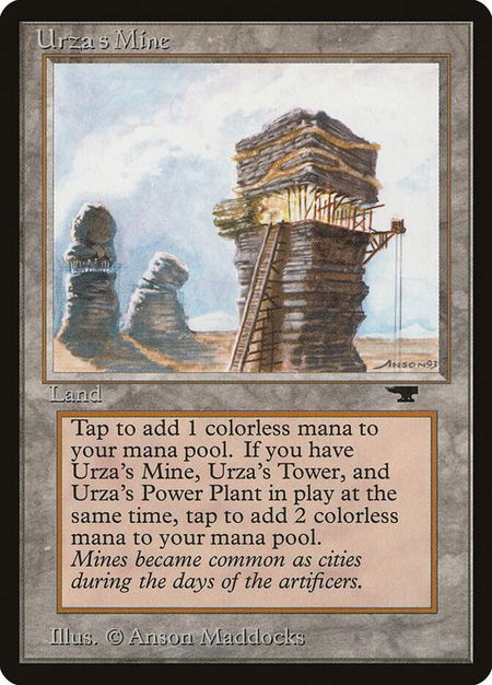 Urza's Mine (Tower) - Antiquities Magic: The Gathering trading card