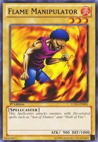 Flame Manipulator - Legendary Collection 4: Joey's World (LC04) #LCJW-EN001 - Common / Short Print YuGiOh Trading Card