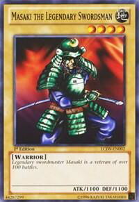 Masaki the Legendary Swordsman - Legendary Collection 4: Joey's World (LC04) #LCJW-EN002 - Common / Short Print YuGiOh Trading Card