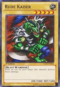 Rude Kaiser - Legendary Collection 4: Joey's World YuGiOh trading card