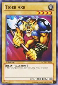 Tiger Axe - Legendary Collection 4: Joey's World (LC04) #LCJW-EN008 - Common / Short Print YuGiOh Trading Card