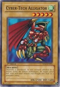 Cyber-Tech Alligator - Legendary Collection 4: Joey's World (LC04) #LCJW-EN011 - Common / Short Print YuGiOh Trading Card