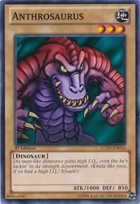 Anthrosaurus - Legendary Collection 4: Joey's World (LC04) #LCJW-EN016 - Common / Short Print YuGiOh Trading Card