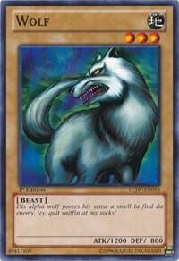 Wolf trading card from Legendary Collection 4: Joey's World Wolf - Legendary Collection 4: Joey's World YuGiOh trading card