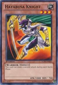 Hayabusa Knight trading card from Legendary Collection 4: Joey's World Hayabusa Knight - Legendary Collection 4: Joey's World YuGiOh trading card