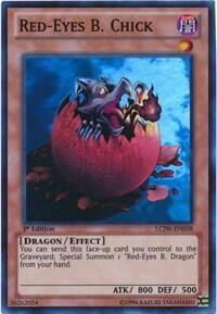 Red-Eyes B. Chick - Legendary Collection 4: Joey's World (LC04) #LCJW-EN038 - Super Rare YuGiOh Trading Card