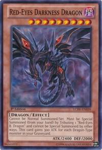 Red-Eyes Darkness Dragon trading card from Legendary Collection 4: Joey's World Red-Eyes Darkness Dragon - Legendary Collection 4: Joey's World YuGiOh trading card