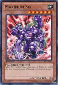 Maximum Six - Legendary Collection 4: Joey's World (LC04) #LCJW-EN047 - Common / Short Print YuGiOh Trading Card