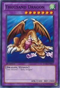 Thousand Dragon - Legendary Collection 4: Joey's World (LC04) #LCJW-EN055 - Common / Short Print YuGiOh Trading Card