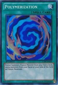 Polymerization - Legendary Collection 4: Joey's World (LC04) #LCJW-EN059 - Super Rare YuGiOh Trading Card