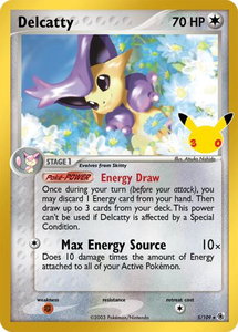 Delcatty - ME: 30th Celebration Classic Collection (30C) #5/109 - Classic Collection Pokémon Trading Card