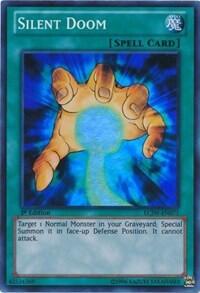 Silent Doom - Legendary Collection 4: Joey's World (LC04) #LCJW-EN071 - Super Rare YuGiOh Trading Card