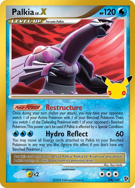 Palkia LV.X - ME: 30th Celebration Classic Collection Pokémon trading card