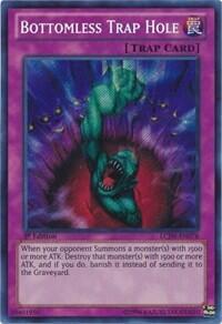 Bottomless Trap Hole - Legendary Collection 4: Joey's World (LC04) #LCJW-EN078 - Secret Rare YuGiOh Trading Card