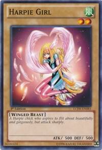 Harpie Girl trading card from Legendary Collection 4: Joey's World Harpie Girl - Legendary Collection 4: Joey's World YuGiOh trading card