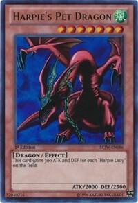 Harpie's Pet Dragon trading card from Legendary Collection 4: Joey's World Harpie's Pet Dragon - Legendary Collection 4: Joey's World YuGiOh trading card