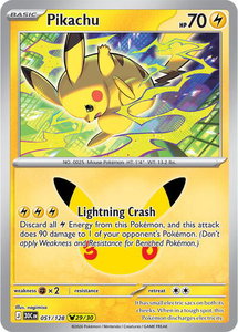 Pikachu - 051/128 - ME: 30th Celebration (30C) #051/128 - Pikachu Rare Pokémon Trading Card