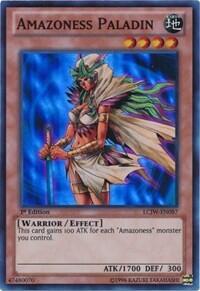 Amazoness Paladin - Legendary Collection 4: Joey's World (LC04) #LCJW-EN087 - Super Rare YuGiOh Trading Card