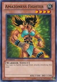 Amazoness Fighter - Legendary Collection 4: Joey's World (LC04) #LCJW-EN088 - Common / Short Print YuGiOh Trading Card