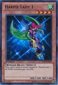 Harpie Lady 1 - Legendary Collection 4: Joey's World (LC04) #LCJW-EN090 - Super Rare YuGiOh Trading Card