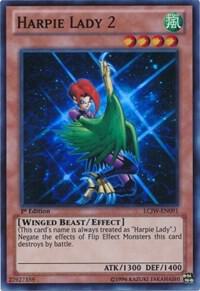 Harpie Lady 2 trading card from Legendary Collection 4: Joey's World Harpie Lady 2 - Legendary Collection 4: Joey's World YuGiOh trading card
