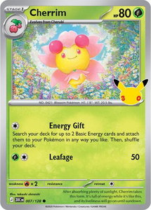 Cherrim - ME: 30th Celebration (30C) #007/128 - Common Pokémon Trading Card