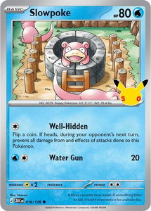 Slowpoke - ME: 30th Celebration (30C) #016/128 - Common Pokémon Trading Card