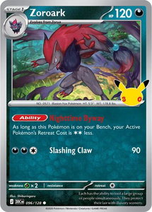 Zoroark - ME: 30th Celebration (30C) #096/128 - Common Pokémon Trading Card