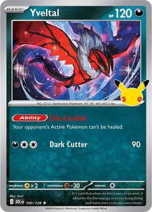 Yveltal - ME: 30th Celebration (30C) #100/128 - Rare Pokémon Trading Card