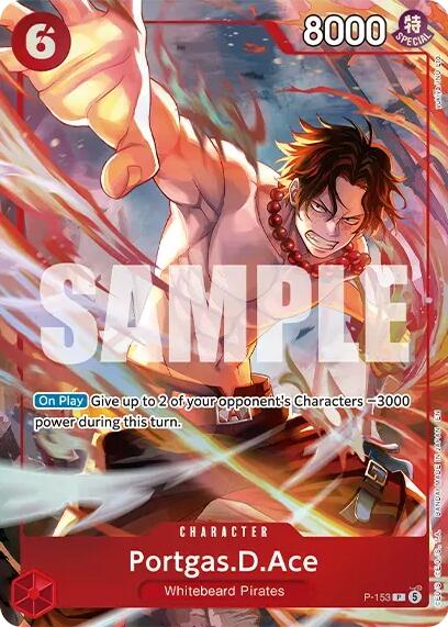 Portgas.D.Ace (Premium Card Collection -Flame-Flame Fruit Coliseum Edition-) trading card from One Piece Promotion Cards Portgas.D.Ace (Premium Card Collection -Flame-Flame Fruit Coliseum Edition-) - One Piece Promotion Cards One Piece trading card