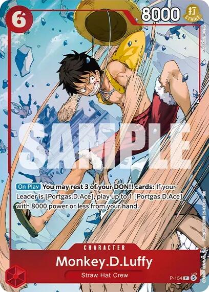 Monkey.D.Luffy (Premium Card Collection -Flame-Flame Fruit Coliseum Edition-) - One Piece Promotion Cards One Piece trading card