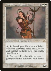 Lin Sivvi, Defiant Hero - Nemesis (NMS) #12 - Rare Magic: The Gathering Trading Card
