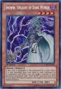 Snoww, Unlight of Dark World - Legendary Collection 4: Joey's World YuGiOh trading card