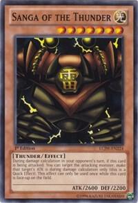 Sanga of the Thunder - Legendary Collection 4: Joey's World YuGiOh trading card