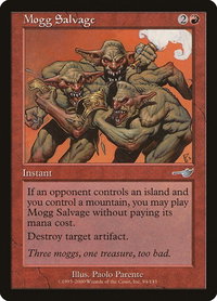 Mogg Salvage - Nemesis (NMS) #94 - Uncommon Magic: The Gathering Trading Card